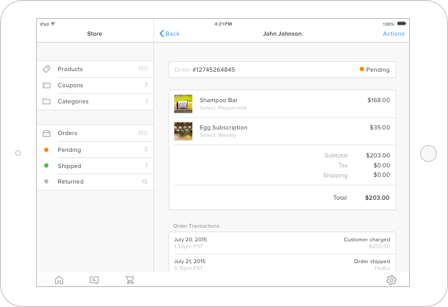 Balance Mobile Tablet